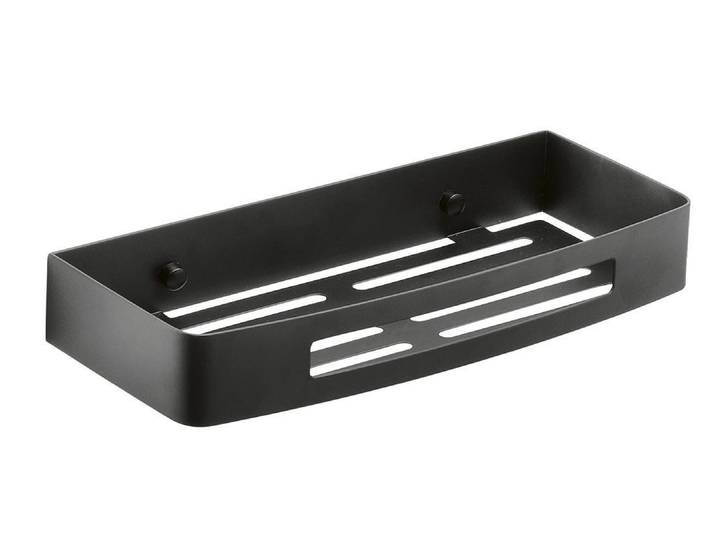 Gedy Ablageregal SMART Regal 300x45x128 mm, Schwarz matt, Gedy-241714