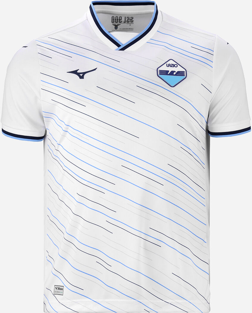Mizuno Lazio Away 26-27 Jr - Maglia Calcio Ufficiale 5-6ANNI