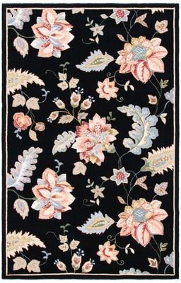 SAFAVIEH Handmade Chelsea Joana French Country Floral Wool Area Rug