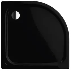 Kaldewei Zirkon Duschwanne 456900010701 90x90x3,5cm, schwarz