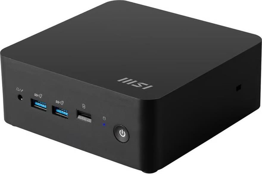 MSI Cubi NUC 1MG-014BEU, Mini PC, Mini-PC, Intel SoC, DDR5-SDRAM, M.2, SATA, Serial ATA II, Serial ATA III, 120 W