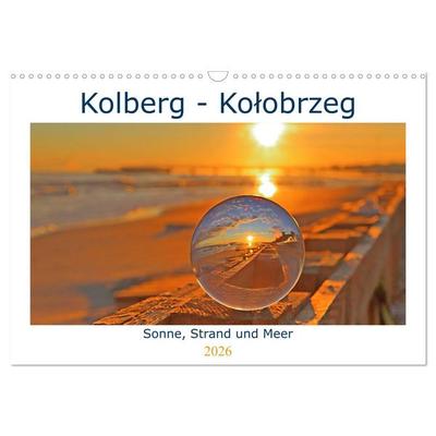 Kolberg - Kolobrzeg (Wandkalender 2026 DIN A3 quer), CALVENDO Monatskalender