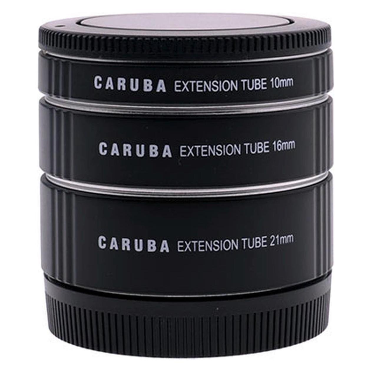 Caruba Verlängerungsrohr-Set Canon M-Serie Chrom (Makro Konverter) (72116755)