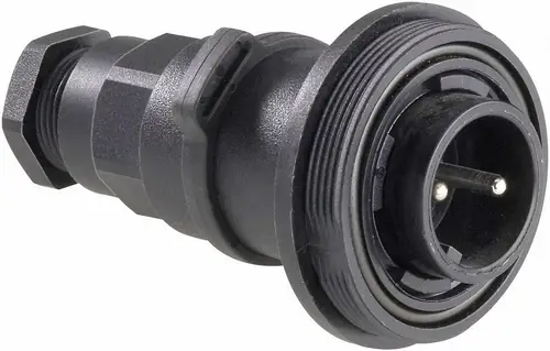 Bulgin PX0737/P Rundstecker Stecker, gerade Gesamtpolzahl: 2 Serie (Rundsteckverbinder): PX07 1St.