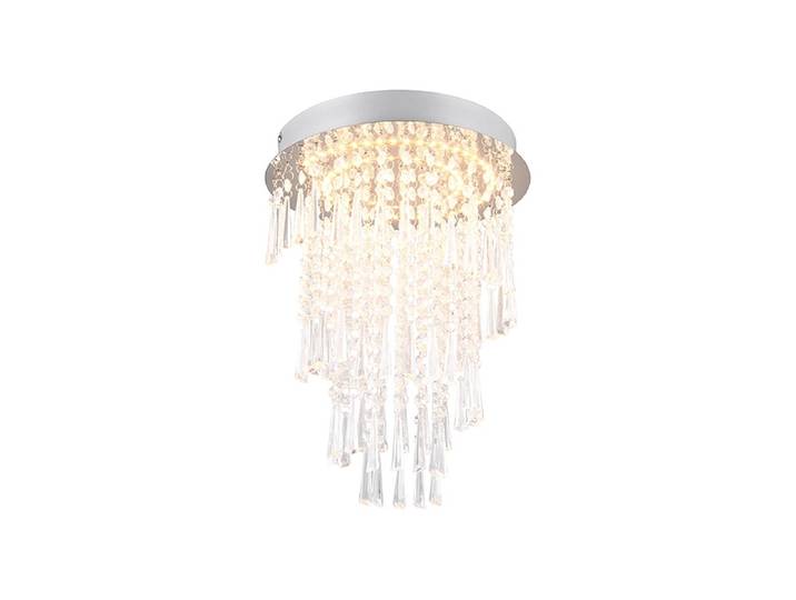 Deckenlampe LED POMP variable Intensität Ø30cm 18W chrom