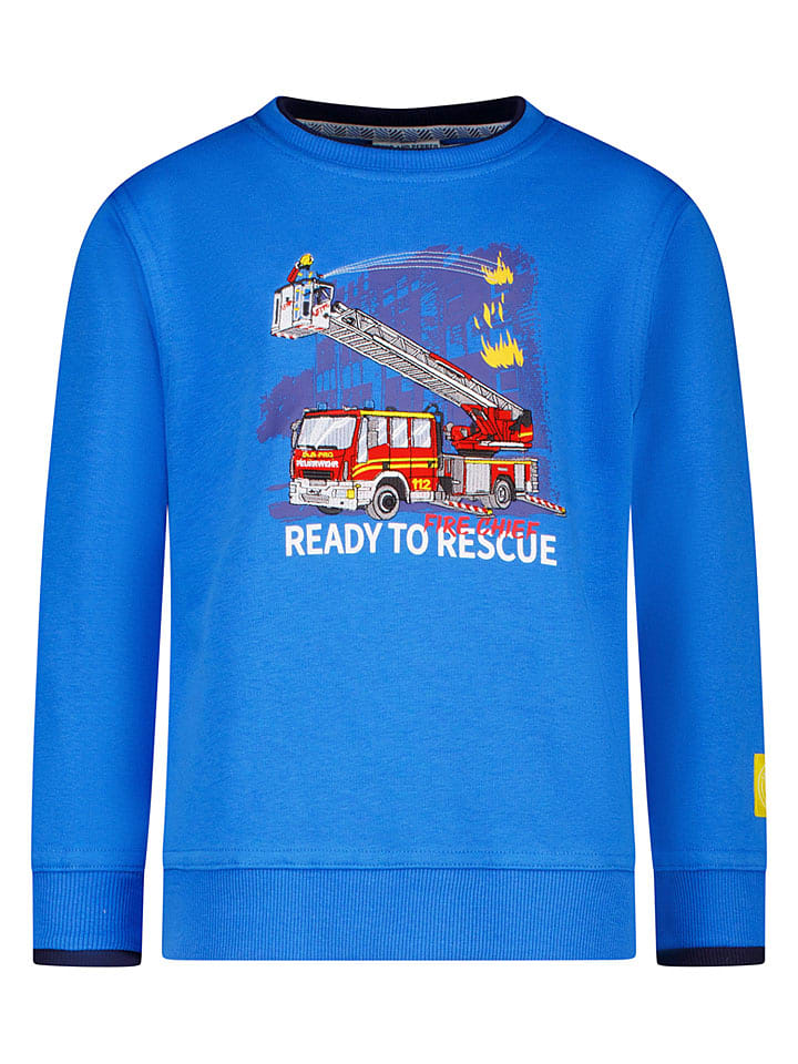 Salt and Pepper Sweatshirt in Blau - 104/110