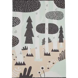 Magic Forest Decke 100 x 150 cm rosa