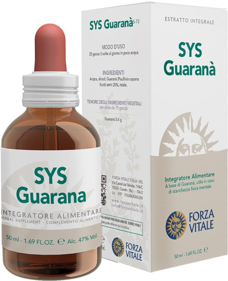 FORZA VITALE ITALIA Srl GUARANA SYS 50ML