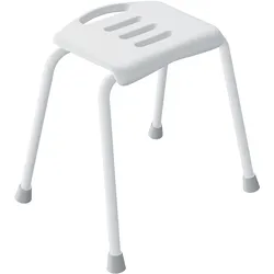 spirella, Badewannensitz + Duschhocker, Badezimmerstuhl Vivawell Weiss (130 kg)