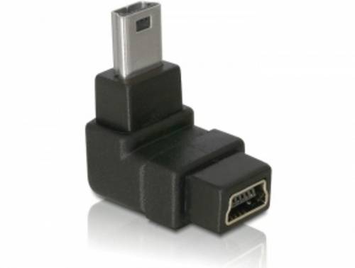 Delock USB 2.0 Adapter [1x USB 2.0 Stecker Mini-B - 1x USB 2.0 Buchse Mini-B] 65097