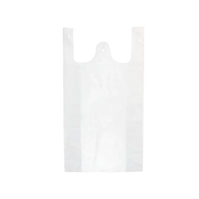 Hemdchentragetaschen Einkaufstüten aus HDPE Transparent – 25 x 12 x 45 cm – 14 µm – Reißfest und lebensmittelecht – 500 Stück – RyanPack