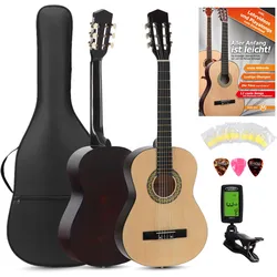 Classic Cantabile Acoustic Series AS-851 3/4 Konzertgitarre Starterset