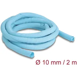 DELOCK 20876 - Gewebeschlauch selbstschließend hitzebeständig 2 m x 10 mm blau