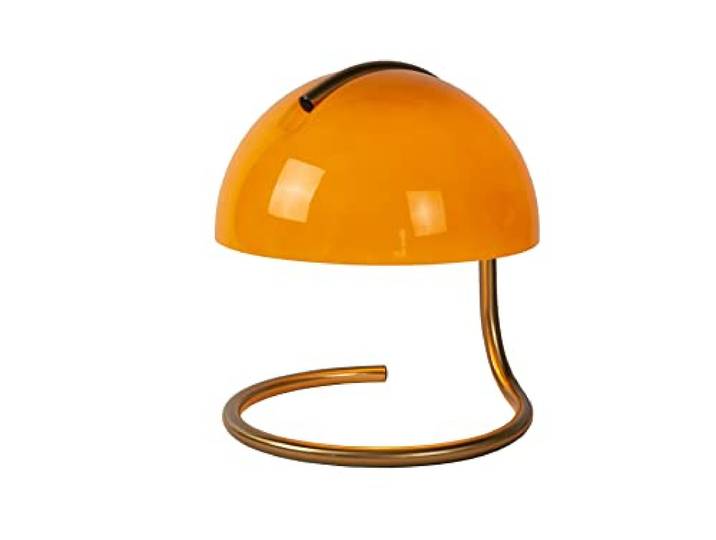 LUCIDE CATO - Table lamp - Ø 23,5 cm - 1xE27 - Orange