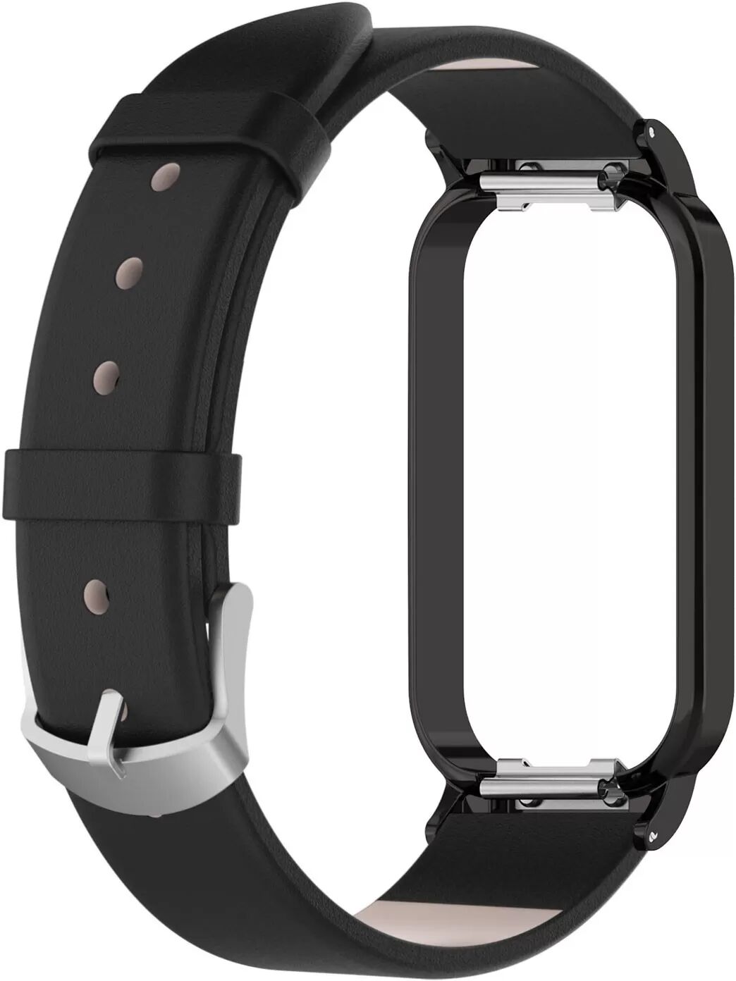 INF Uhrenarmband mit Etui aus echtem Leder