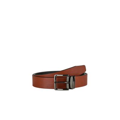 Ledergürtel LLOYD MEN’S BELTS "Lloyd Belts Herrengürtel 0393", Herren, Gr. 90, whisky, schwarz, Leder, Gürtel Ledergürtel