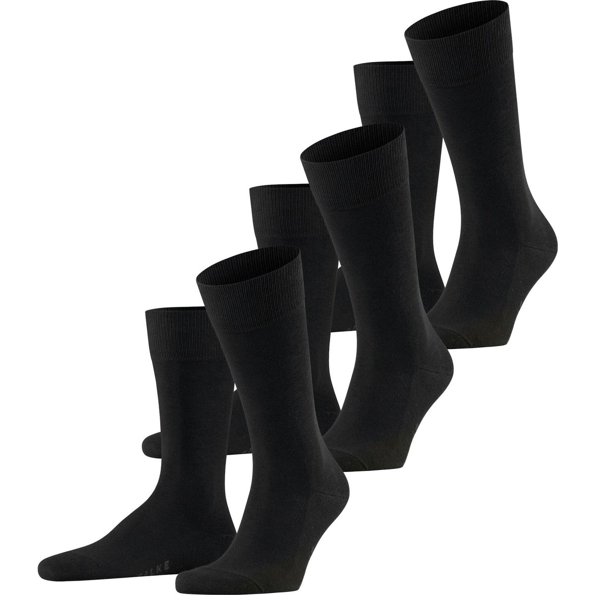 Falke Family 3-Pack Herren Socken black (3000) 39-42 13097-3000-39-42