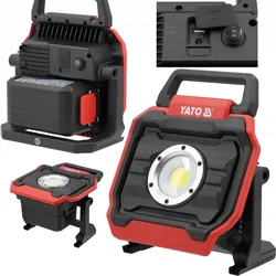 Yato Lampe de travail à piles, projecteur LED 18V 6000lm (sans piles)