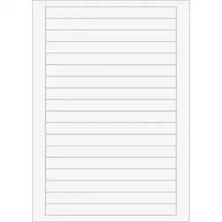 Schild I Beschriftungsetiketten, für Türbeschilderungsserie Silver, 180x18mm, 190/VE