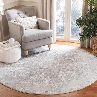 SAFAVIEH Brentwood Coral Distressed Medallion Rug