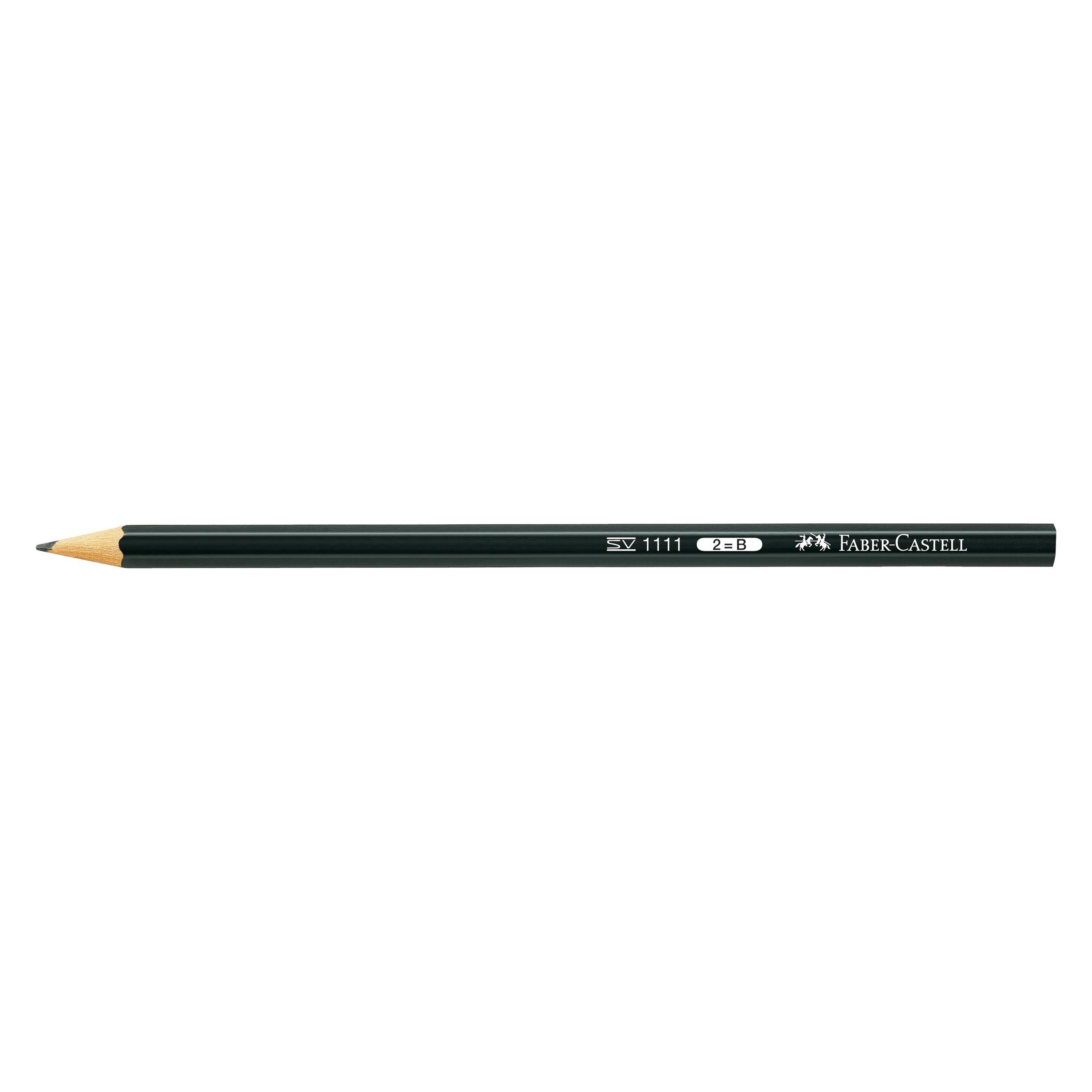 Faber-Castell Bleistift 1111 B (B, 1x) (111101)