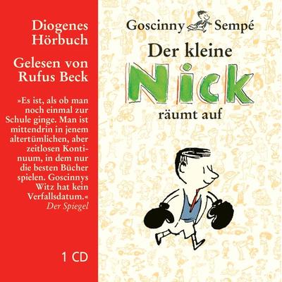 Der kleine Nick räumt auf - René Goscinny,Jean-Jacques Sempé, CD, 9783257800326