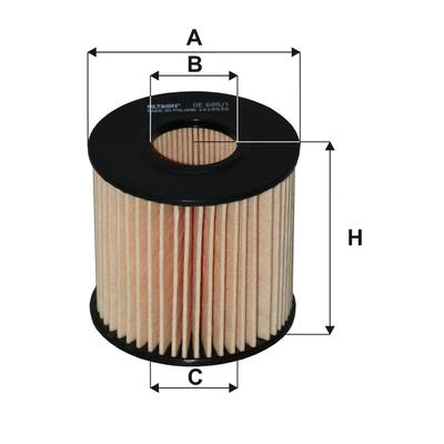 FILTRON Ölfilter oe6851 Filtereinsatz 67mm für TOYOTA LOTUS