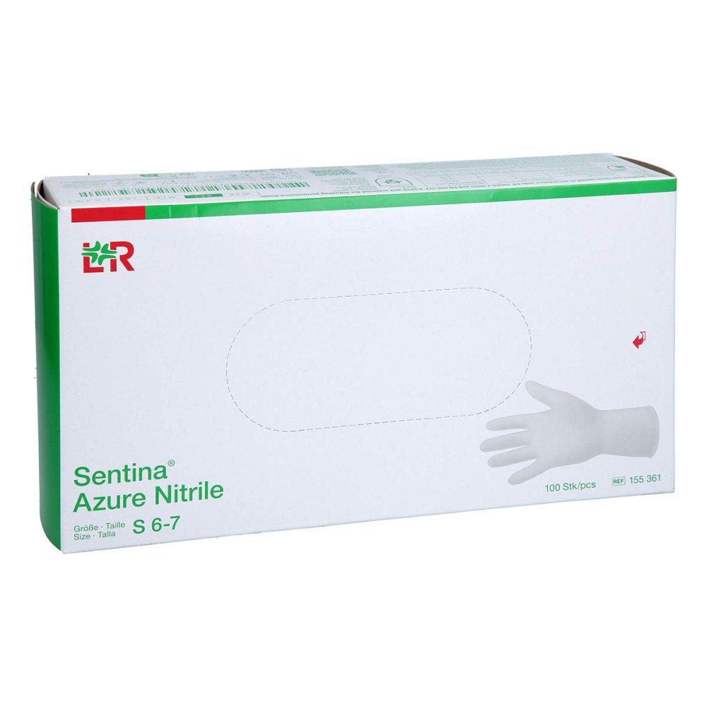 Lohmann & Rauscher GmbH & Co.KG Sentina Azure Nitrile Unt.hands.unste.pf S 6-7 17841494