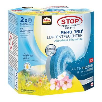 Pattex Aero 360° Wildflower Meadow, Nachfüllertabs, 2 Tabs 450 g, 9H AHAWM