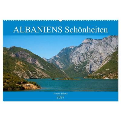 ALBANIENS Schönheiten (Wandkalender 2027 DIN A2 quer), CALVENDO Monatskalender