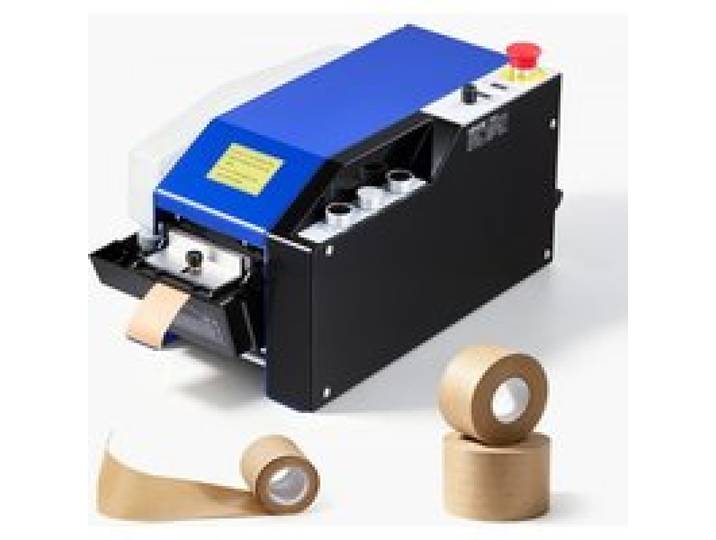 VEVOR Dévidoir Automatique de Ruban Gommé Activé à l'Eau, Longueur de Coupe Réglable 100-995 mm, Largeur 40-100 mm, Coupe-Ruban Électrique 220 V, pour Fermeture de Cartons, Emballage, Boîtes, en Acier