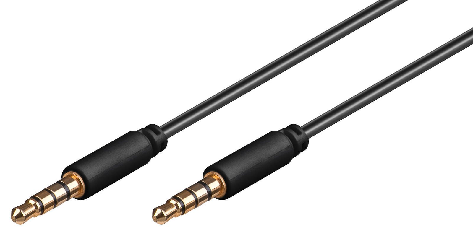 goobay Klinkenkabel 4-Pin 63826 1 m