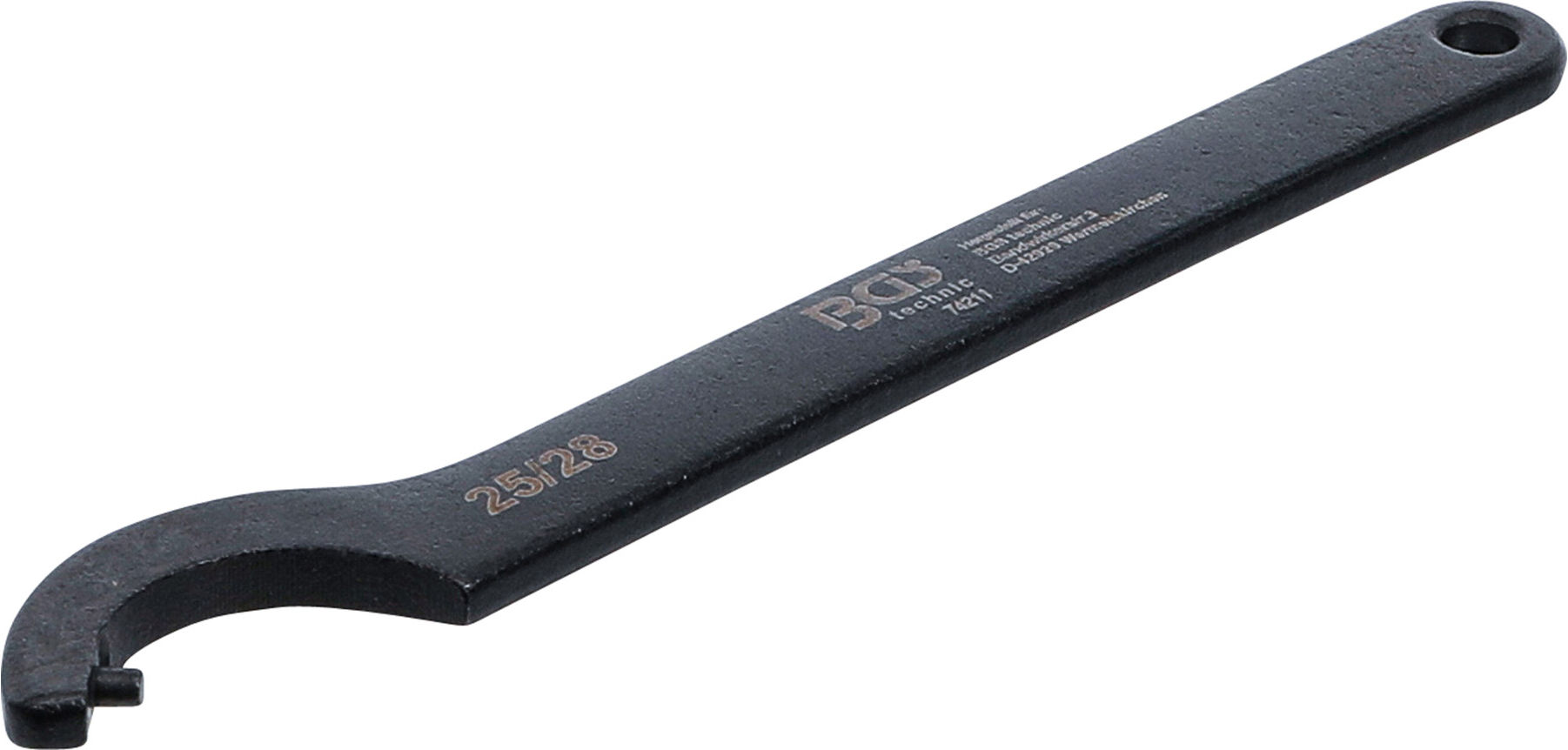 BGS Hakenschlüssel mit Zapfen, 25 - 28 mm ; BGS technic (74211)