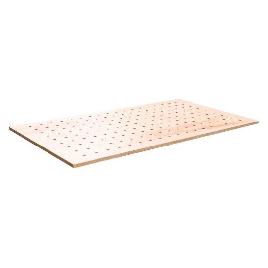 Unicraft Stürmer - Lochrasterarbeitsplatte Buche-Multiplex, 1600 x 790 mm (6110310)