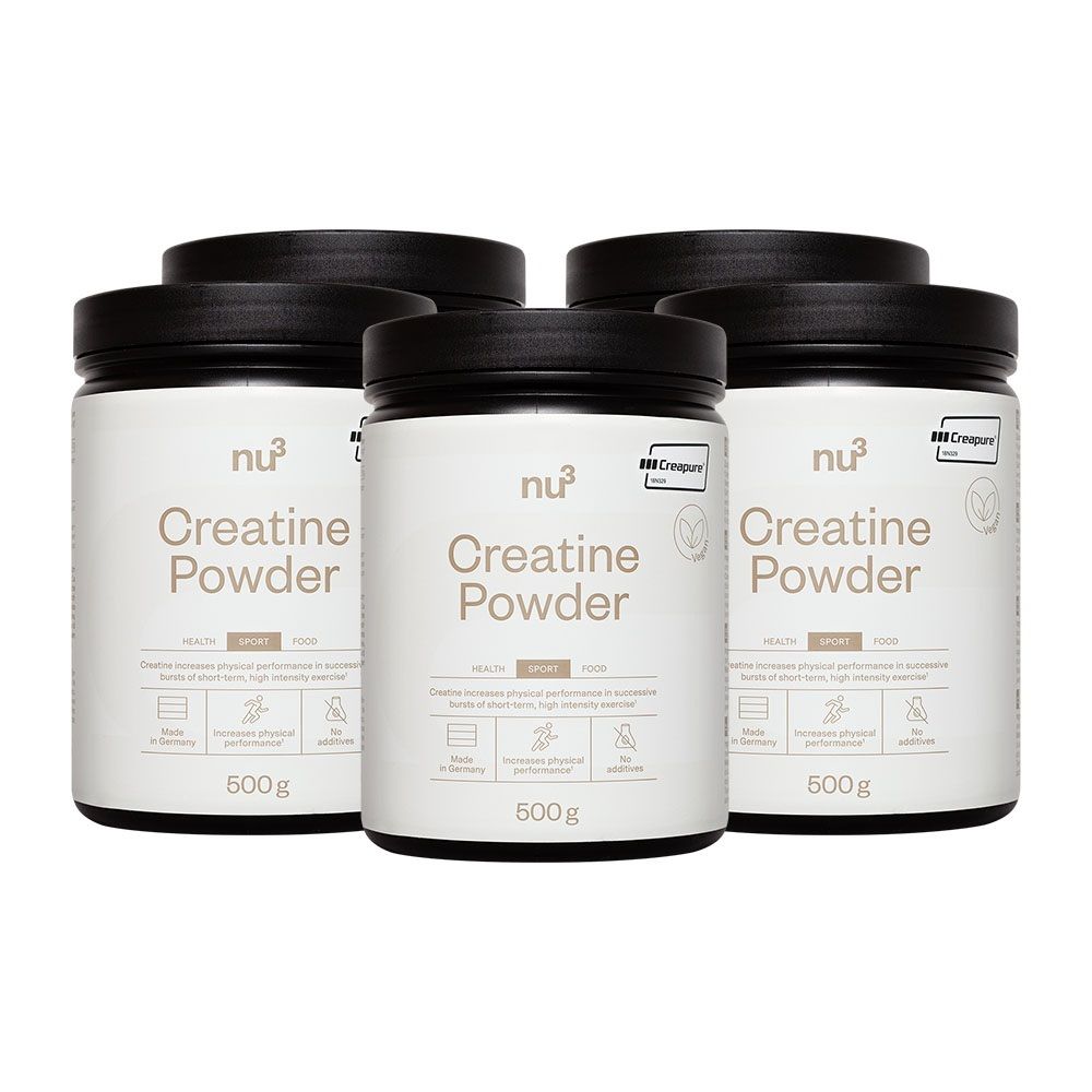 nu3 Creatine, Pulver 5x500 g