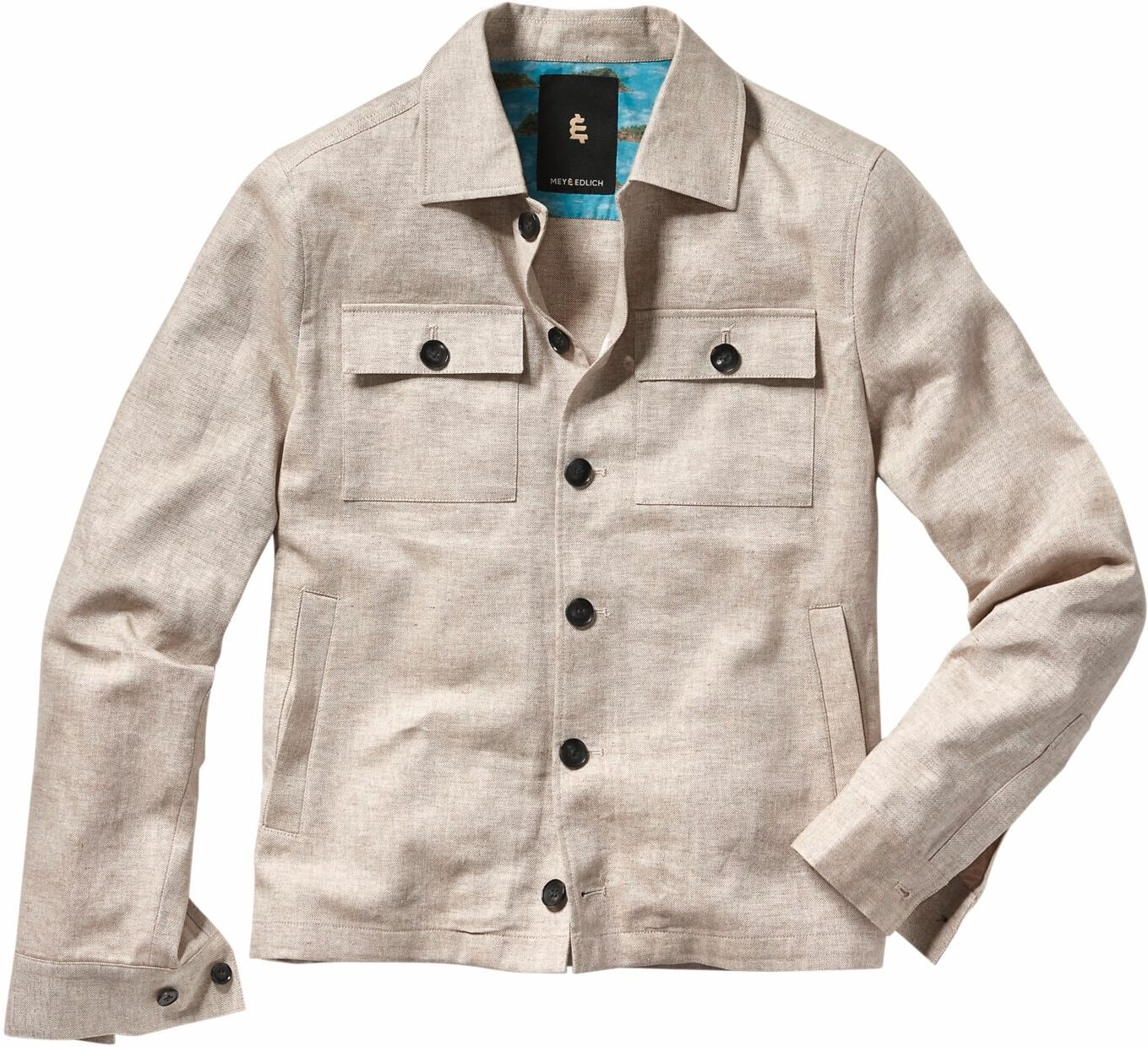 Mey & Edlich Shirt-Jacken-Sakko Beige 48