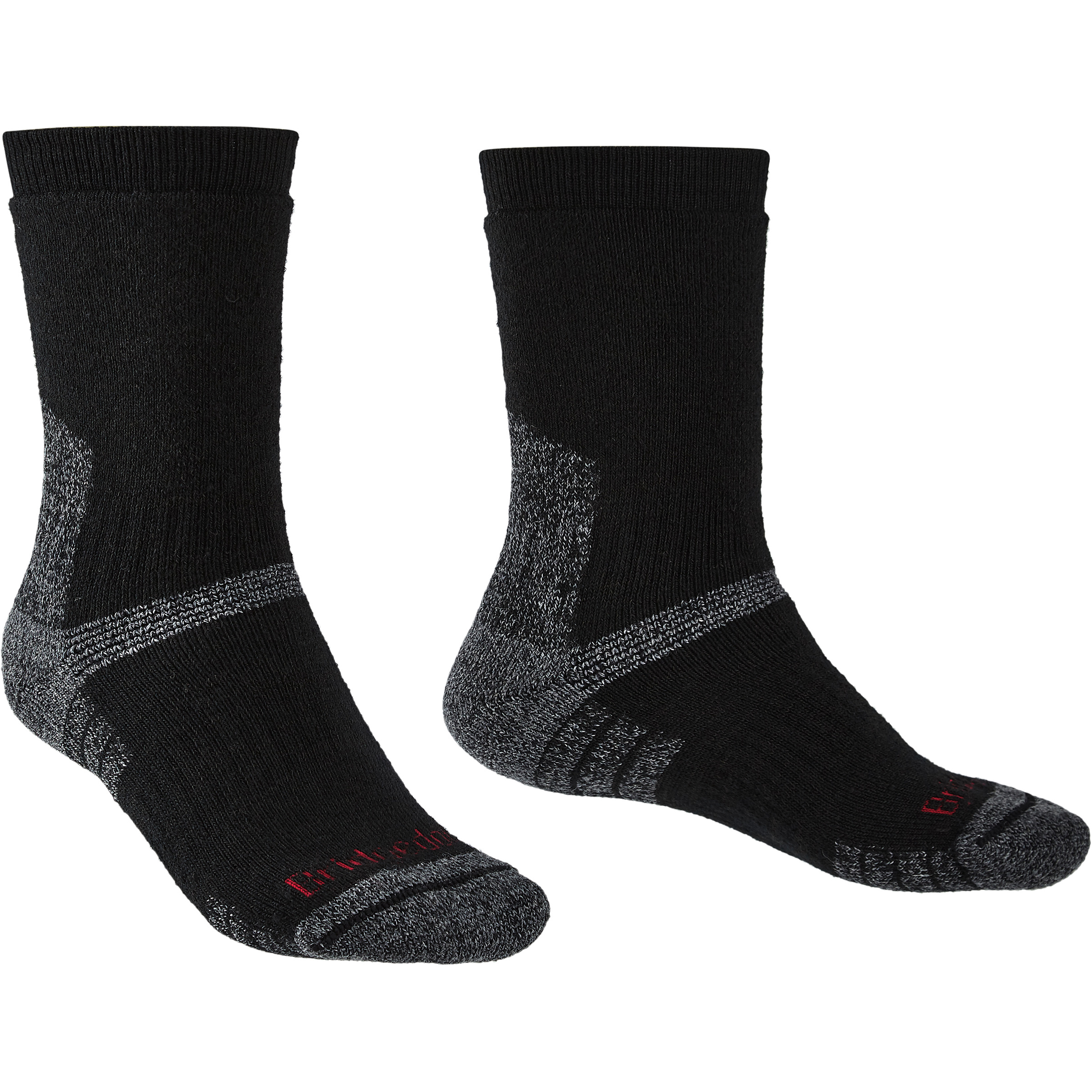 Bridgedale Expedition Heavyweight Merino Wandersocken schwarz Größe 40 Trekking Hautfreundlich Merinowolle