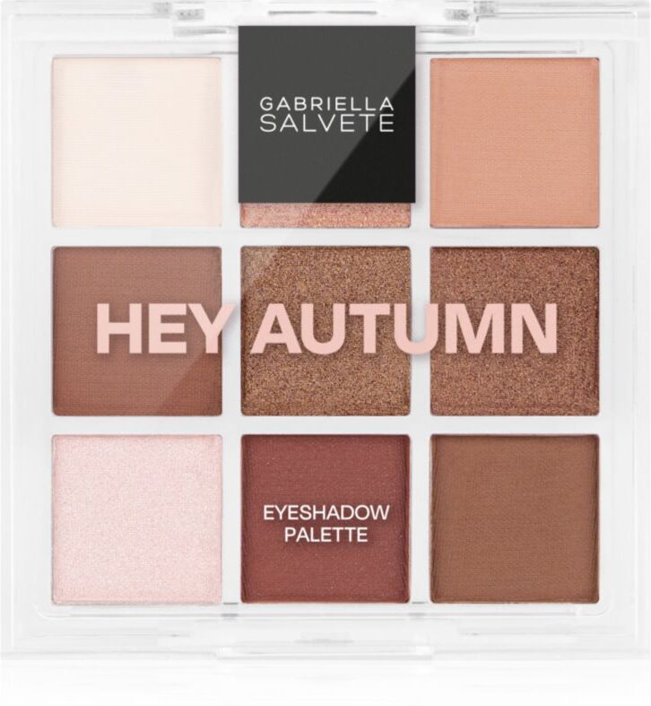 Gabriella Salvete Eyeshadow 9 Shades Palette eyeshadow palette shade Bronze 9 g