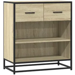 vidaXL Sideboard Sonoma-Eiche 68x35x76 cm Holzwerkstoff