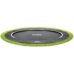 Salta Freizeit- & Garten-Trampolin Outdoor Rund Schraubenfeder Trampolin über der Erde (366 cm)