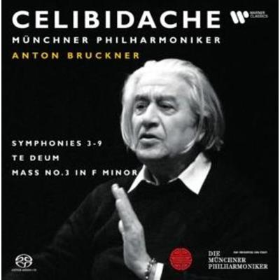 Sinfonien Nr.3-8,Te Deum,Messe Nr.3 - Sergiu Celibidache,Mp, CD