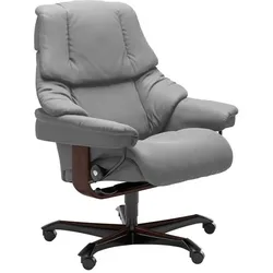 Stressless Bürostuhl Reno Office Leder Grau Batick Wild Dove