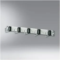 Schäfer Shop Rangierpanel 48,30cm (19") 1HE, Serverschrank Zubehör, Grau