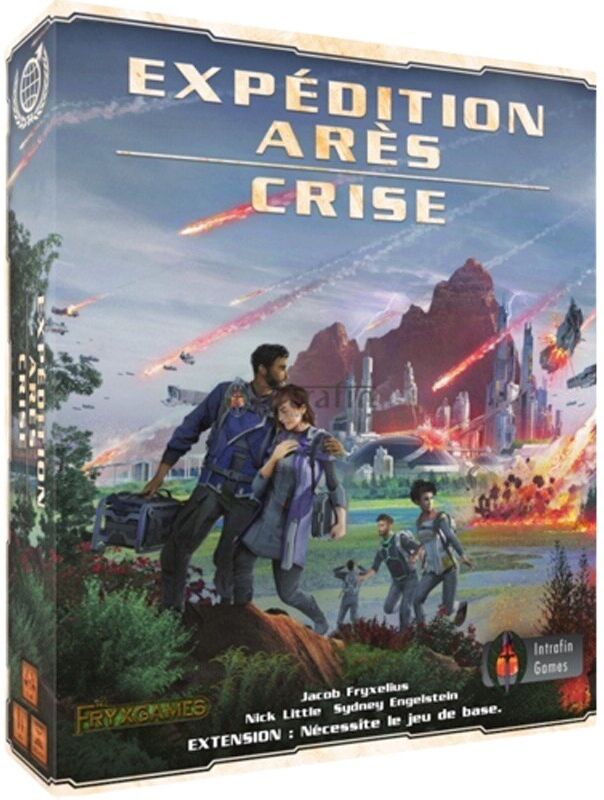 Fryxgames Terraforming Mars Expédition Arès - Extension Crise