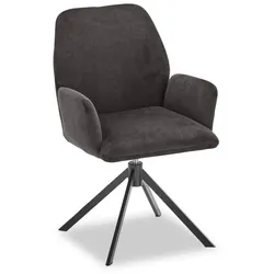 MAISON Stuhl Beni Leder Dark Brown