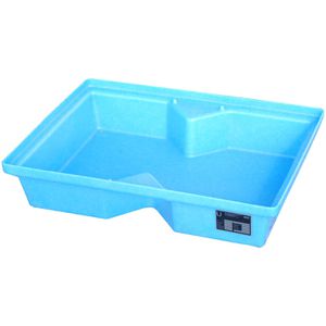 BAUER Auffangwanne KWP-P 40, aus Polyethylen, 80 x 60,5cm, Kleingebindewanne, 40 Liter