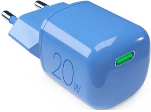 Puro Carregador GaN USB-C  MiniPro 20W - Azul