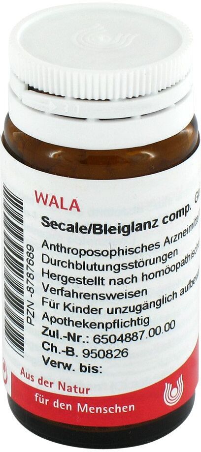Wala Secale Bleiglanz Comp. Globuli