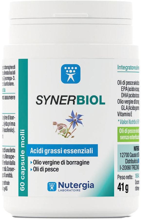 LABORATOIRE NUTERGIA SYNERBIOL 60 Cps molli