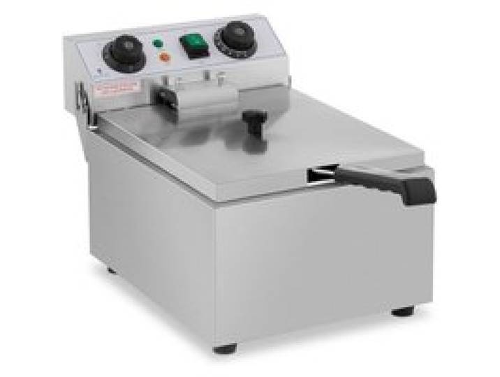 Friteuse électrique professionnelle restaurant 1 x 10 litres minuterie 14_0001775